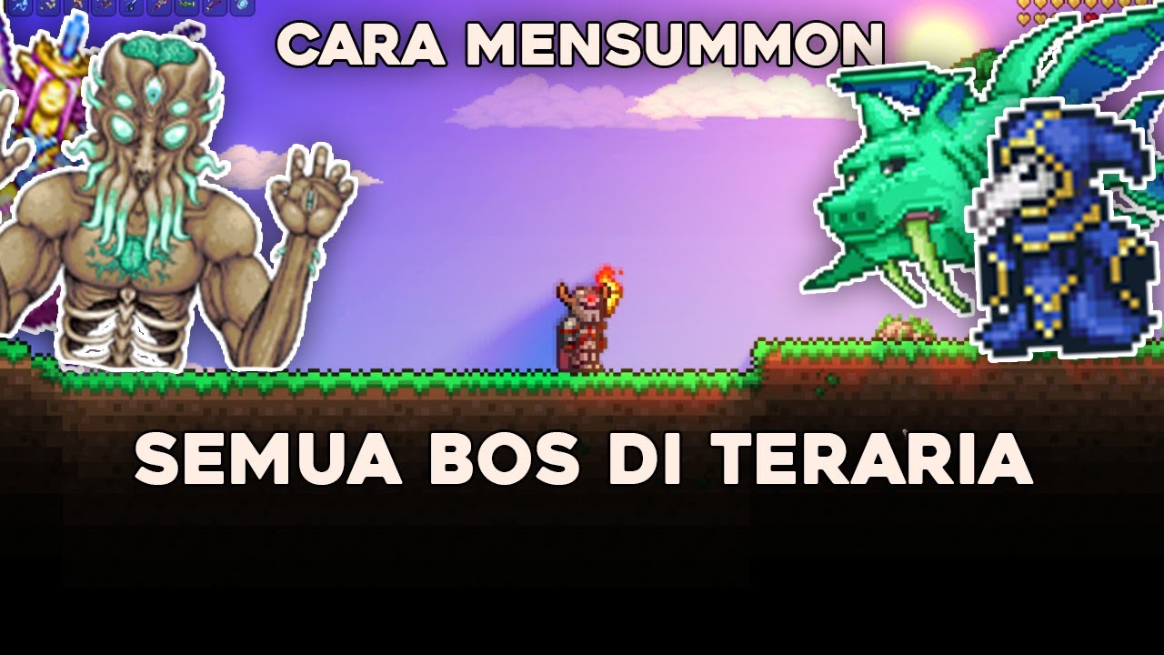 Cara MenSummon Semua Bos yang ada di Terraria Part 2