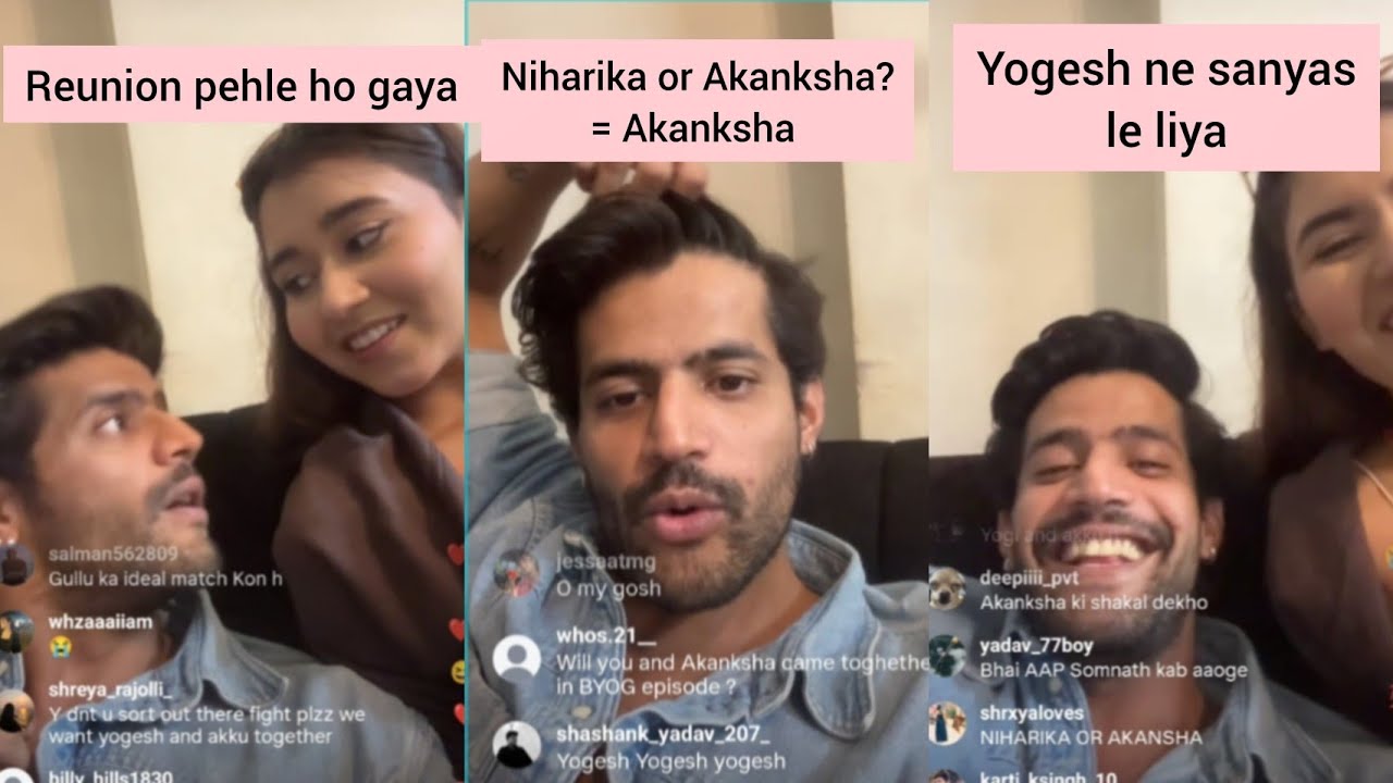 Sorab live today , Yoganksha Reunion Done?! 😱 Sorab–Niharika Era Begins| Gullu-Himanshu Controversy🙀