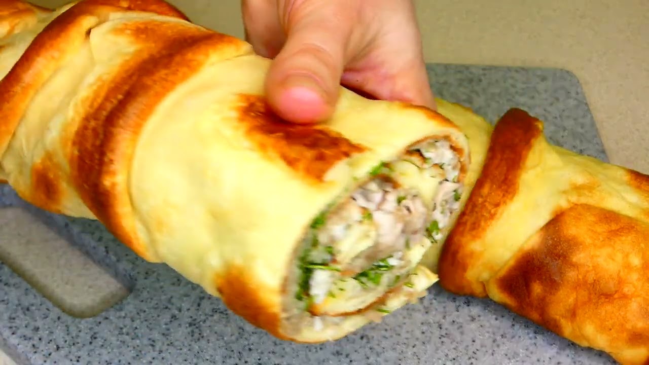 ВКУСНЕЕ ЛЮБОГО РУЛЕТА, а готовить проще в 100 раз! Ленивый ФИНСКИЙ БЛИН – ПАННУКАККУ с 2 начинками