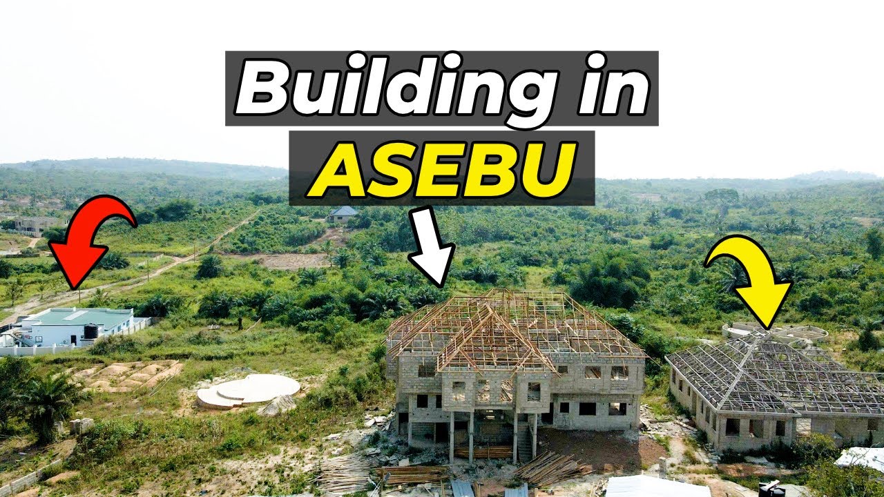 Foundation Update - Building in Asebu Pan African Village in Ghana