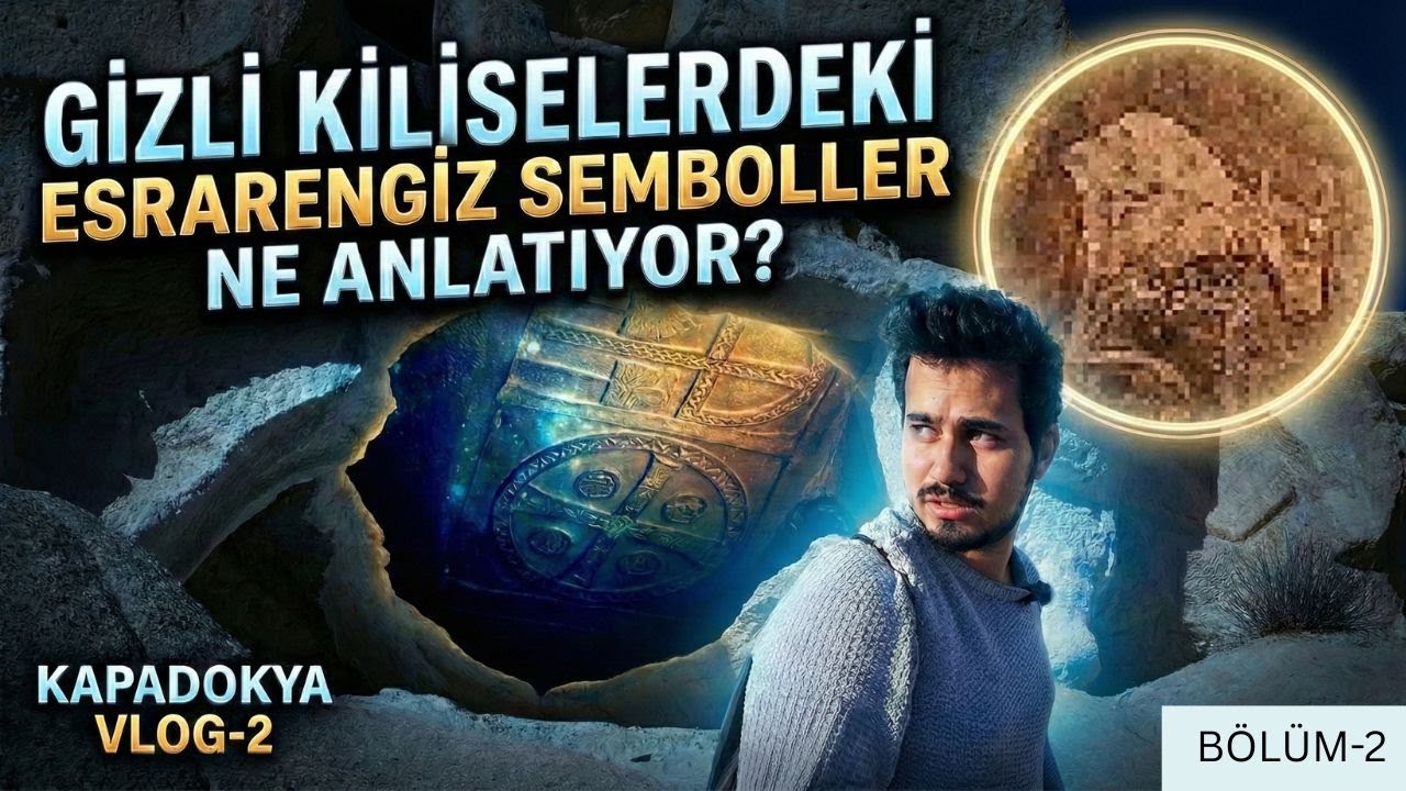NEVŞEHİR KAPADOKYA  ÜÇ HAÇLI KİLİSE VE VADİ YERLEŞİM YERLERİ
