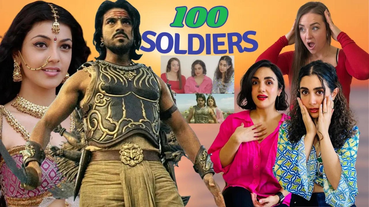 India's Most EPIC 100 Soldiers Fight Ever 😱 | Ram Charan | S.S. Rajamouli’s Magadheera