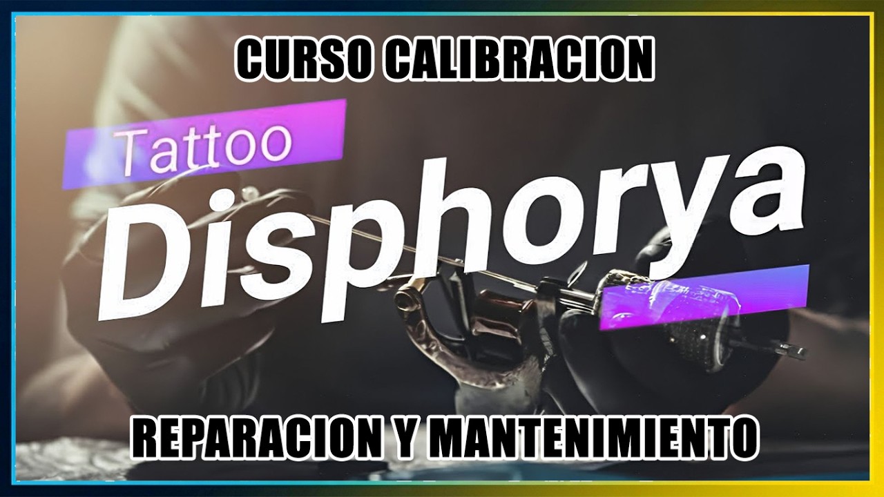 Curso Extenso - Aprende Todo Sobre Calibracion, Cuidado y Reparación De Maquinas Para Tatuar Desde 0