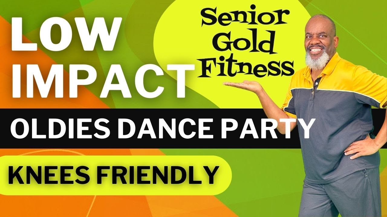 Ultimate Senior Oldies Dance Fitness Party! Knees Friendly