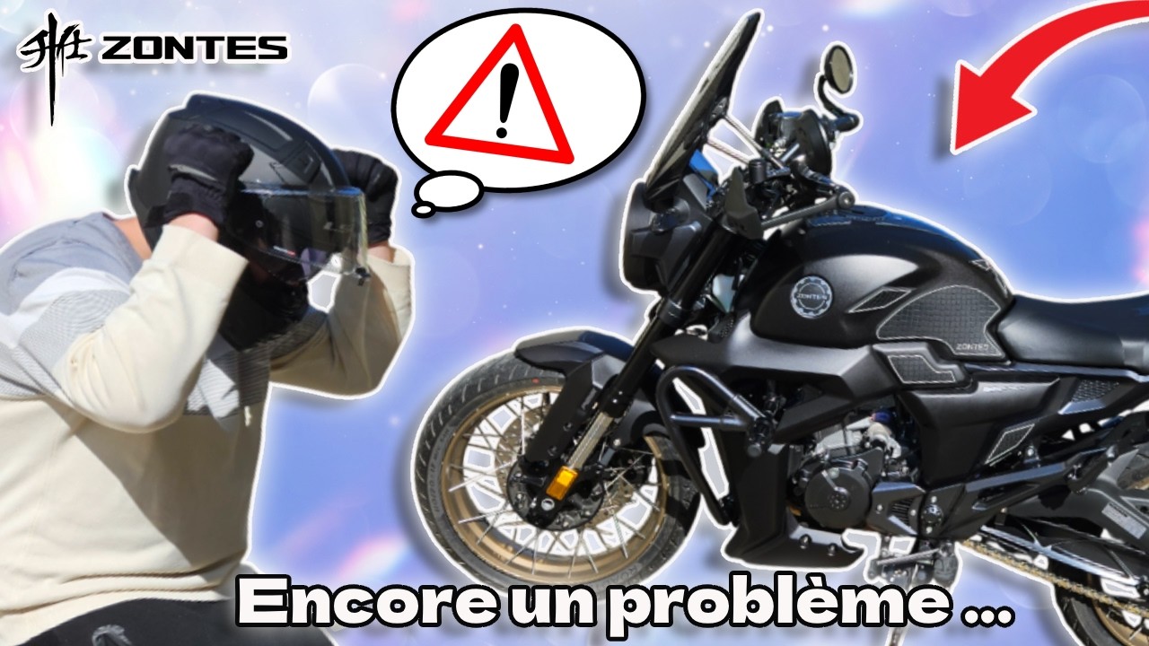 Zontes Scrambler 125 : encore des galères !  😤