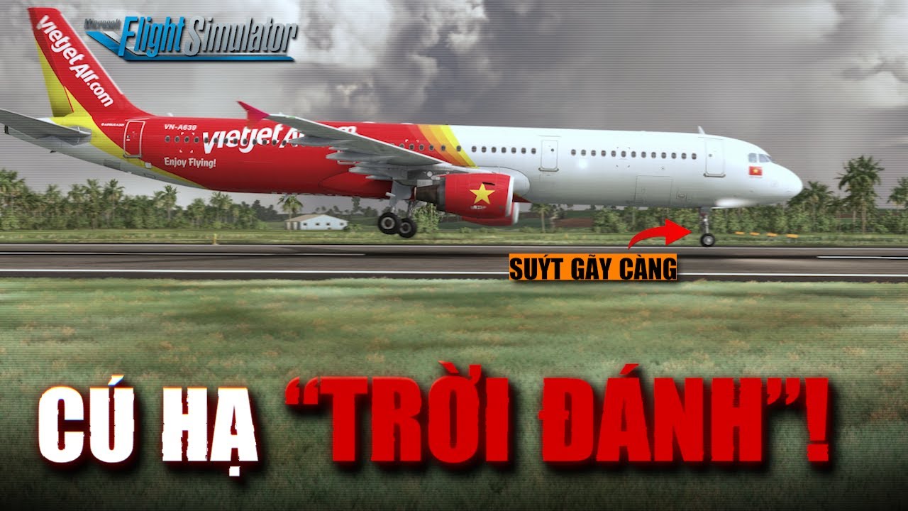 CHUYẾN BAY VJ260|| CƠ TRƯỞNG QUÁ CHỦ QUAN KHIẾN MÁY BAY MẤT KIỂM SOÁT KHI HẠ CÁNH