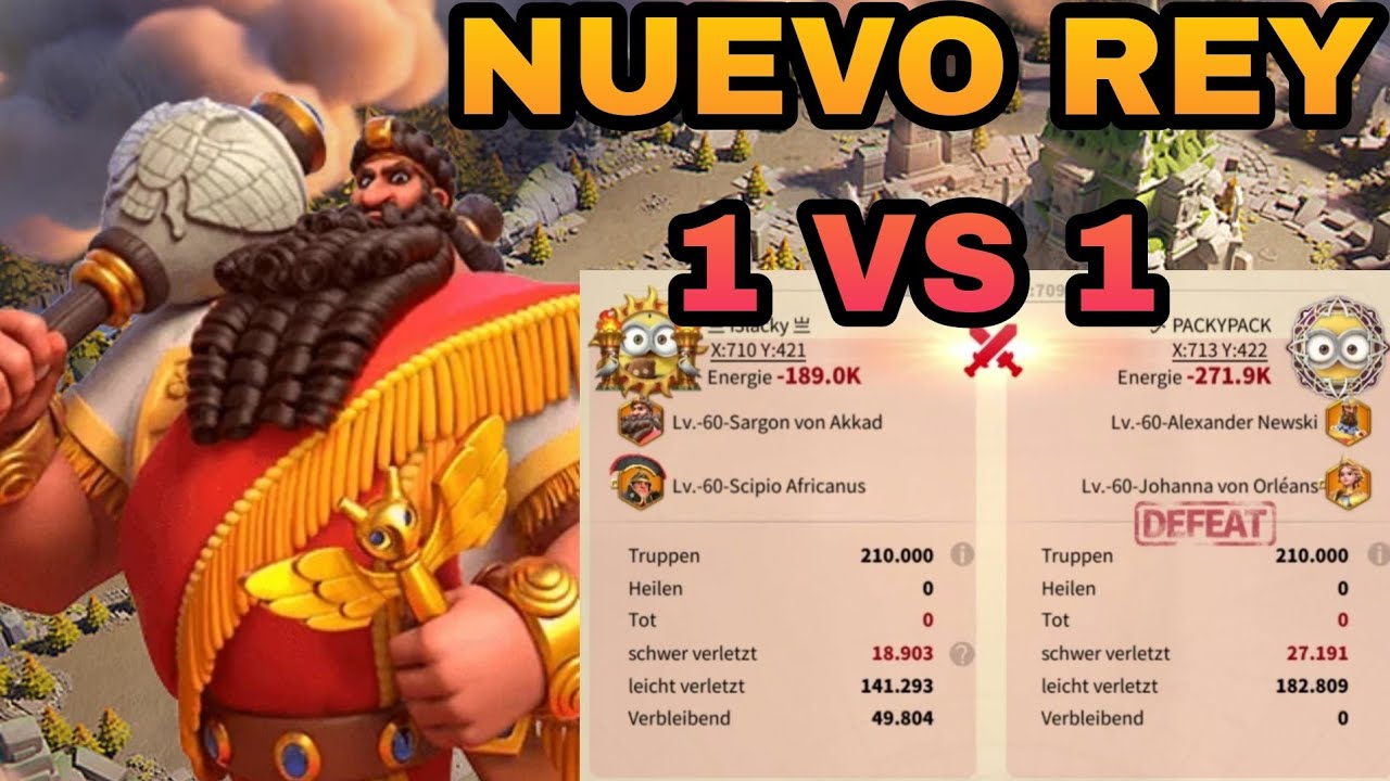 SARGON EL GRANDE PRIMERAS PRUEBAS | RISE OF KINGDOMS ESPAÑOL