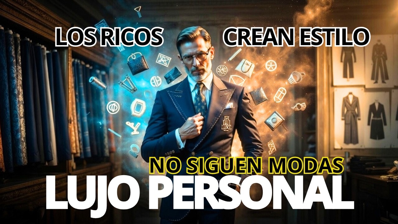 Por Qué El VERDADERO Rico CREA Su Propio Estilo Y NO Sigue Tendencias (Secreto Del Lujo Personal)