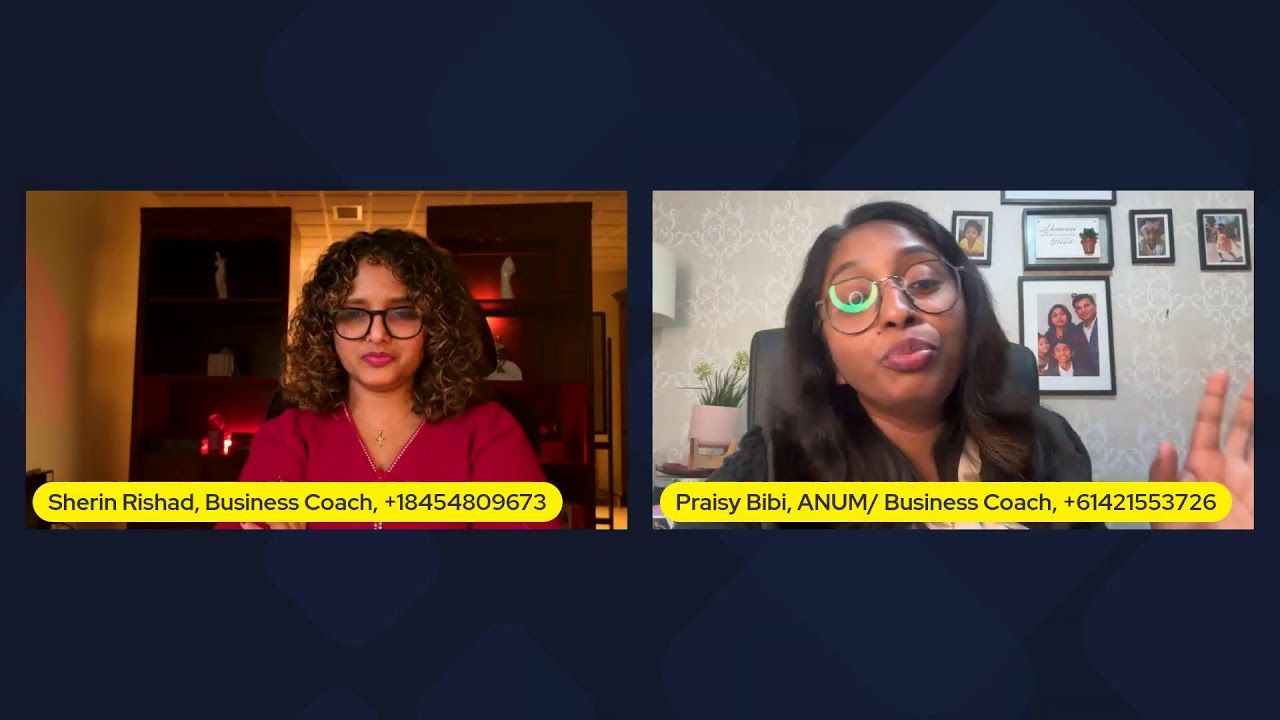 SUCCESS LEAVES CLUES- Live interview Praisy, ANM, Australia