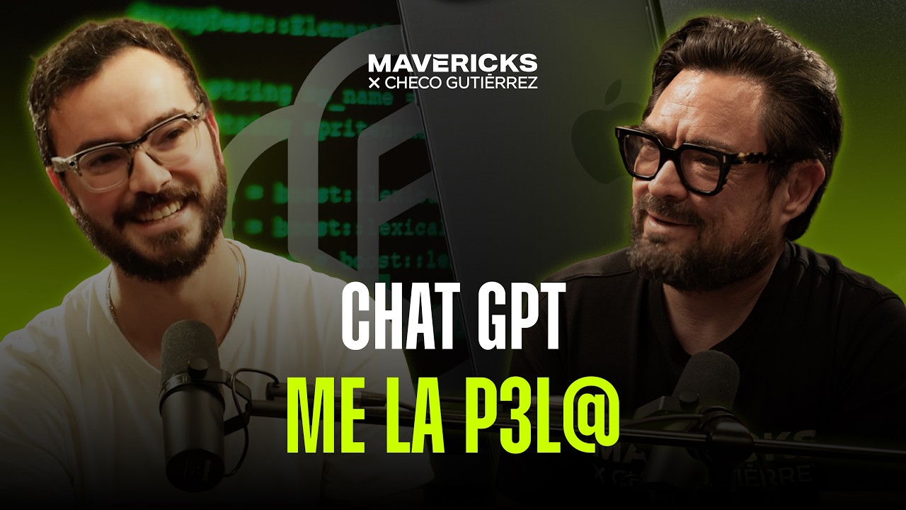 ChatGPT me la Pel@ con Tech Santos | Mavericks Podcast