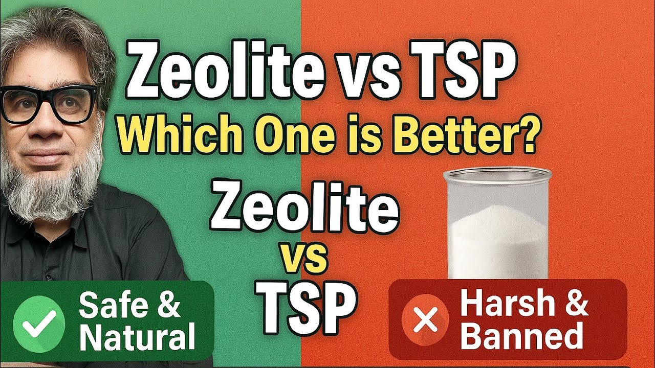 What is zeolite and tsp chemicals used in washing powder making formula