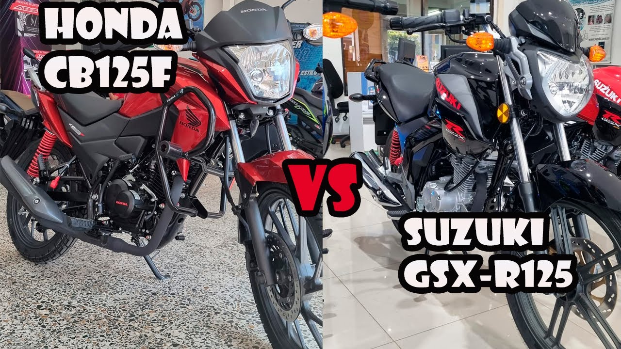 Suzuki GSX125-R Vs Honda CB125F Japonesas ¿CUAL Comprar? 🤔