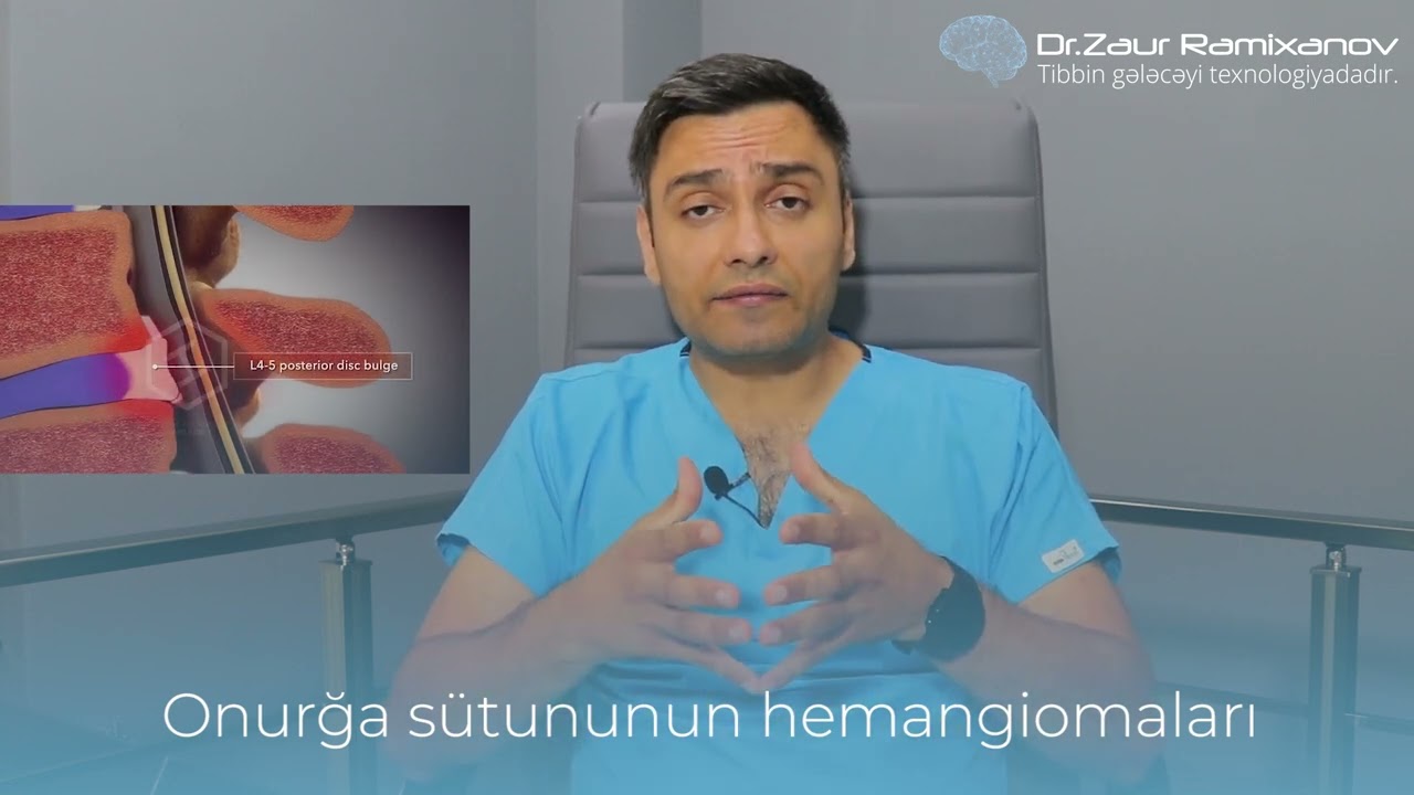 Onurğa sütunun hemangiomaları