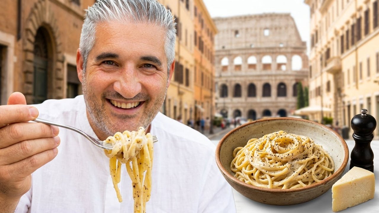 I Flew to Rome to Find the World's Best CACIO e PEPE!