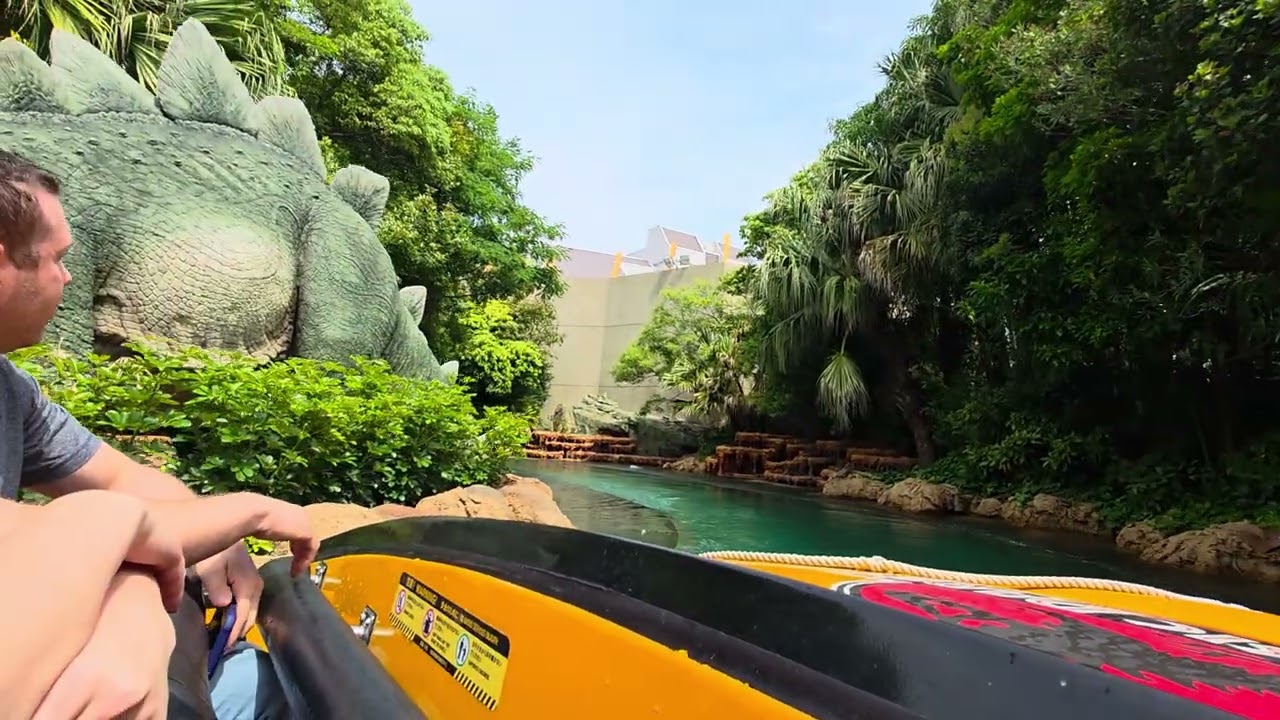 Jurassic Park Ride Universal Studios Japan