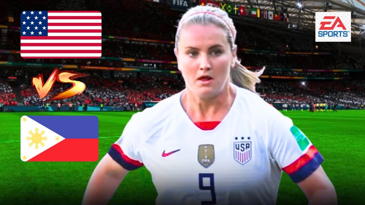 USWNT vs Philippines | Feb 9, 2025 | International Friendly Soccer Gameplay | FIFA 23