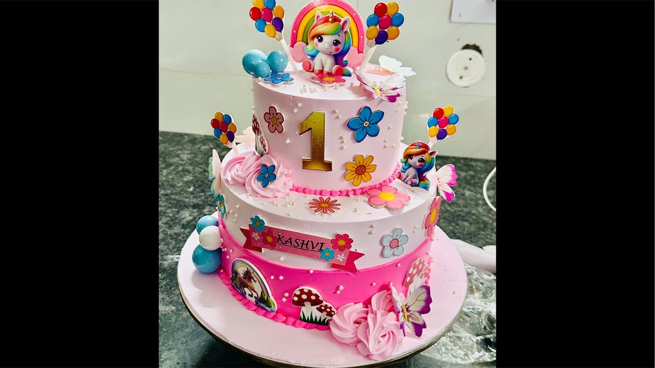 My new designing double story, Cake #cake#cakedesign #trending #shortsfeed #