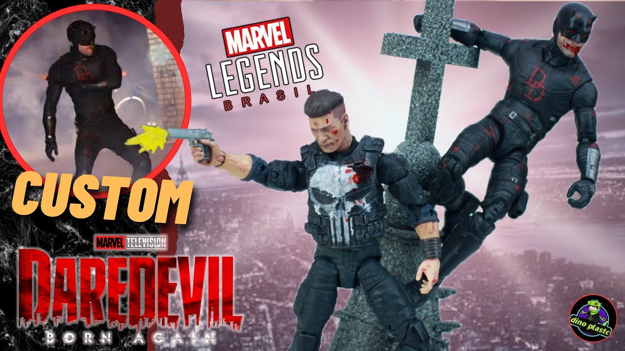 Custom Daredevil traje negro!!!!! #daredevilbornagain