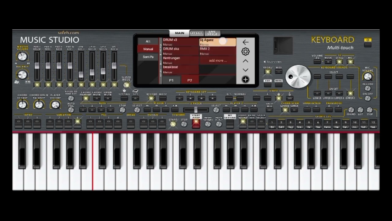 Set Manual Nguk Remix Jeparanan ORG 2025 Terbaru Rasa Pa700