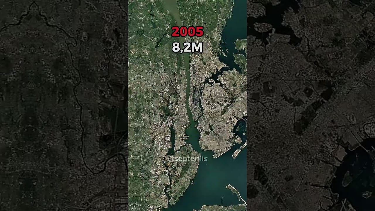 Evolution of New York City #geography #history #map #mapping