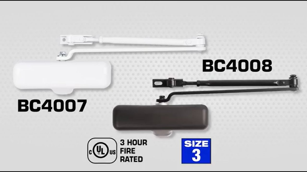Brinks Commercial BC4007 & BC4008 Heavy Duty Residential Closer Inward Opening Install Instructions