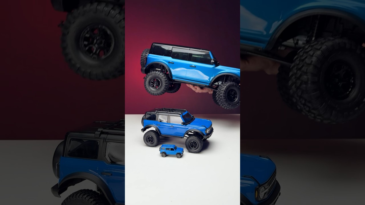 Winter holidays will be busy. Bronco TRX4M, Brushless Power System & additional parts from Traxxas