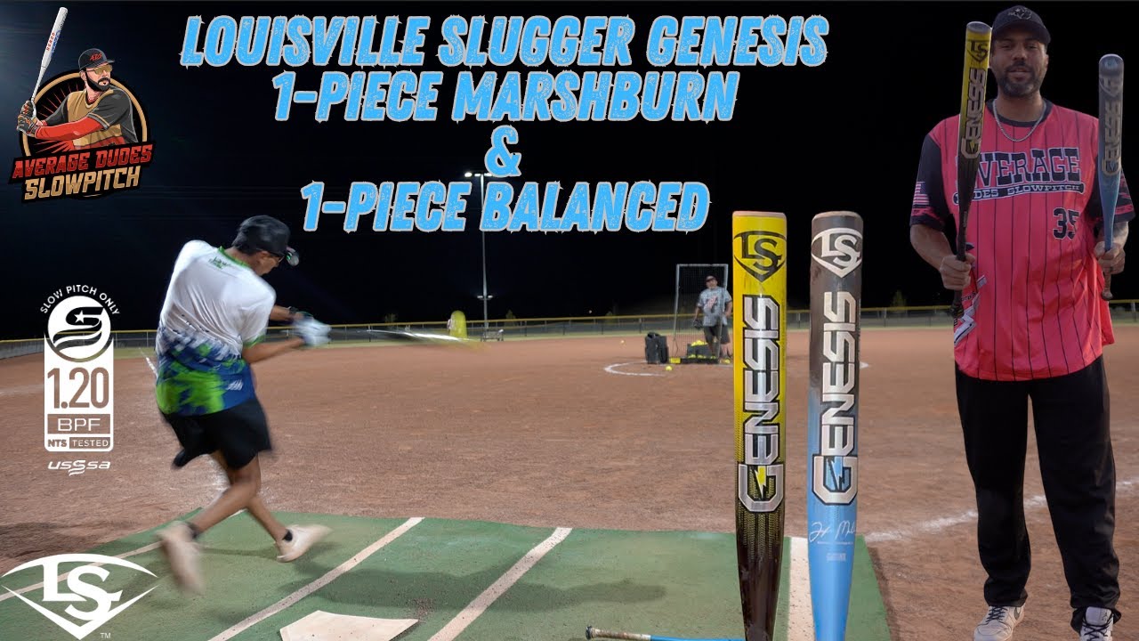 Slugger Genesis 1-Piece Marshburn и 1-Piece Balance | Обзор бит USSSA Slowpitch