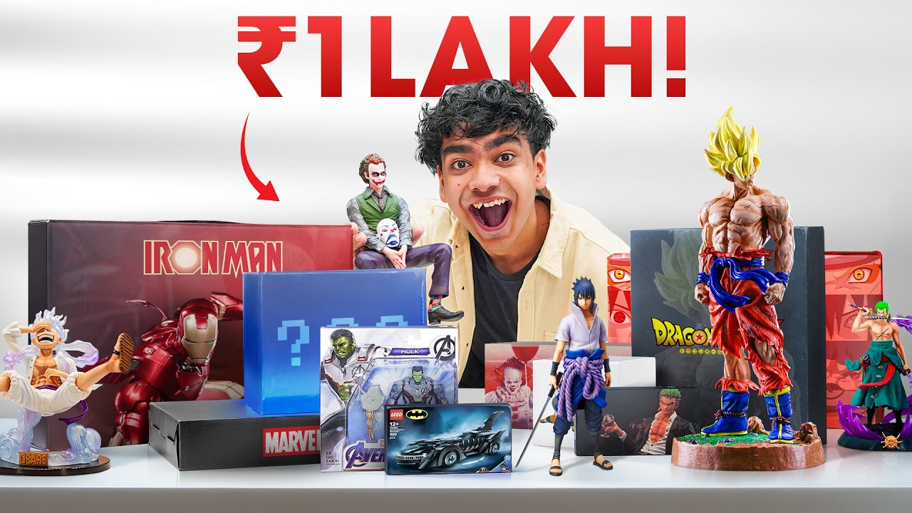 I Bought Action Figures Worth 1 Lakh | For My New Studio | FactoHolic