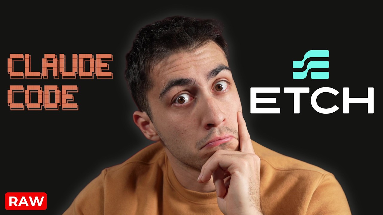 RAW: Building Etch Websites via Claude Code (Full Experiment)