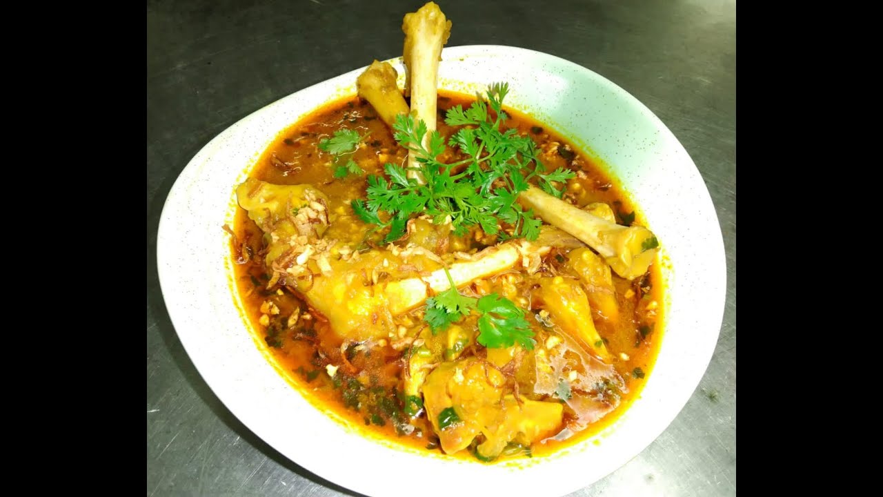 Mutton Paya Soup | Chef Taher