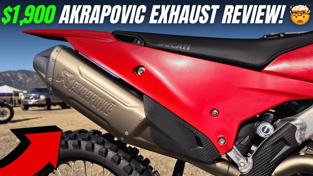 Ducati Desmo450 MX Gets Akrapovic Titanium Exhaust | Review