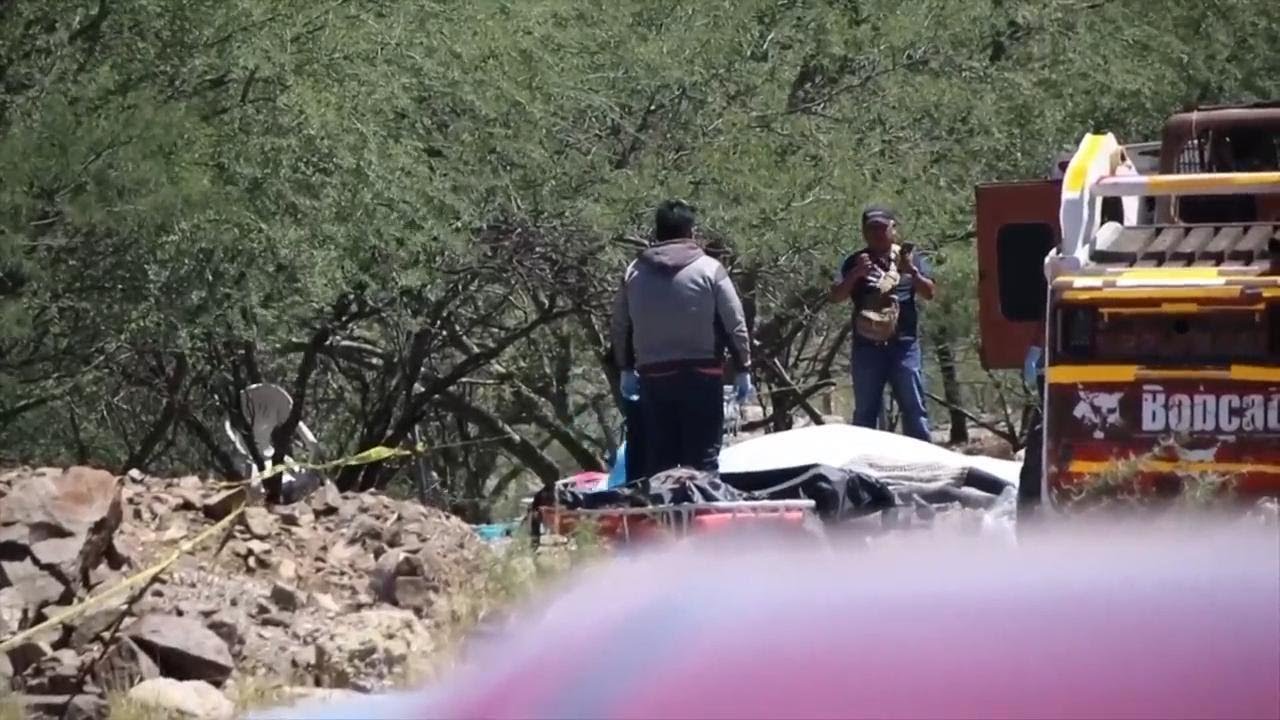 Forensics continue working at migrant bus crash site in Southern Mexico