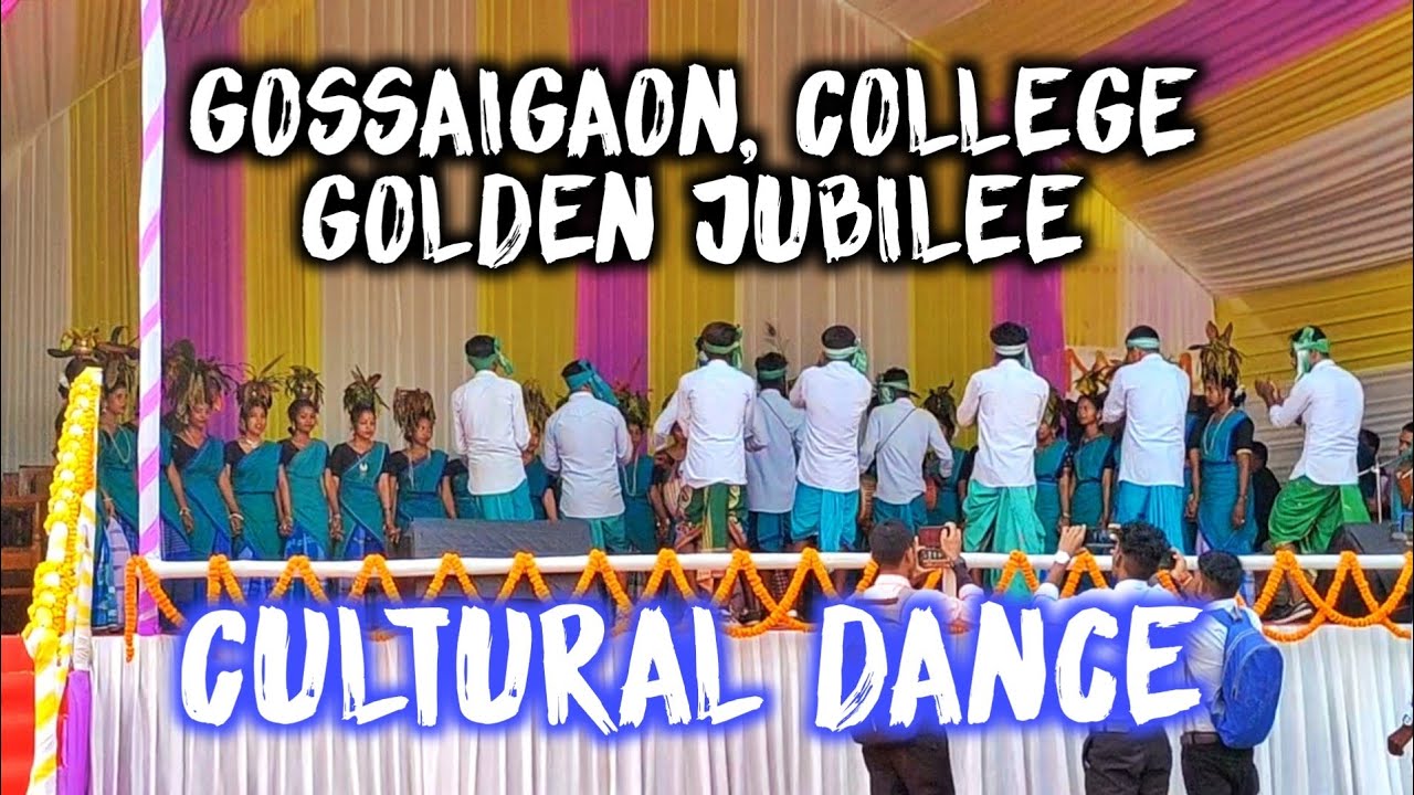 Santali Cultural Dance || Golden Jubilee || Gossaigaon College