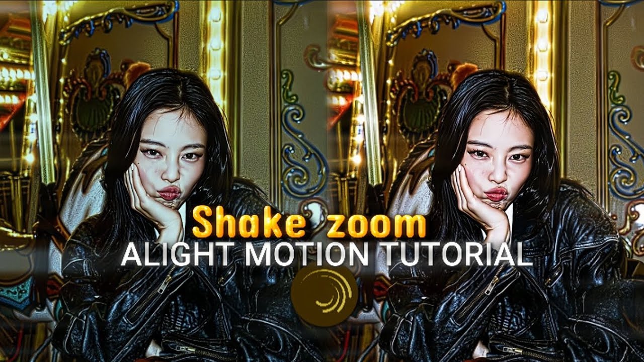 Shake + zoom tutorial for beginners in alight motion ✨💅🏻