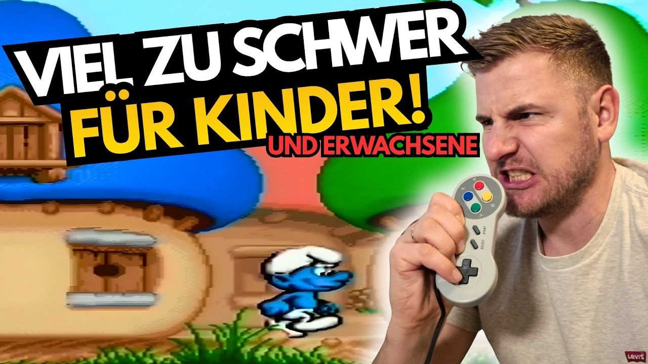 Dieses Schlümpfe Spiel auf dem Super Nintendo hat mich komplett zerstört