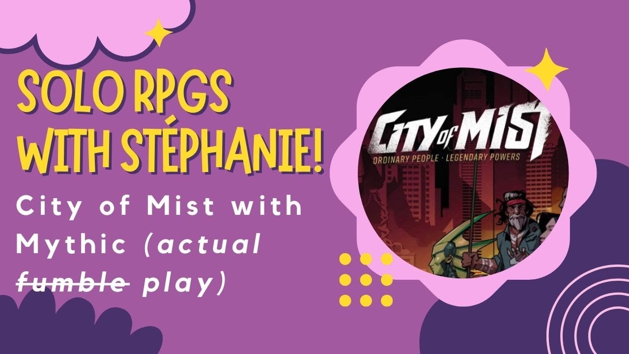City of Mist (with Mythic Game Master Emulator)