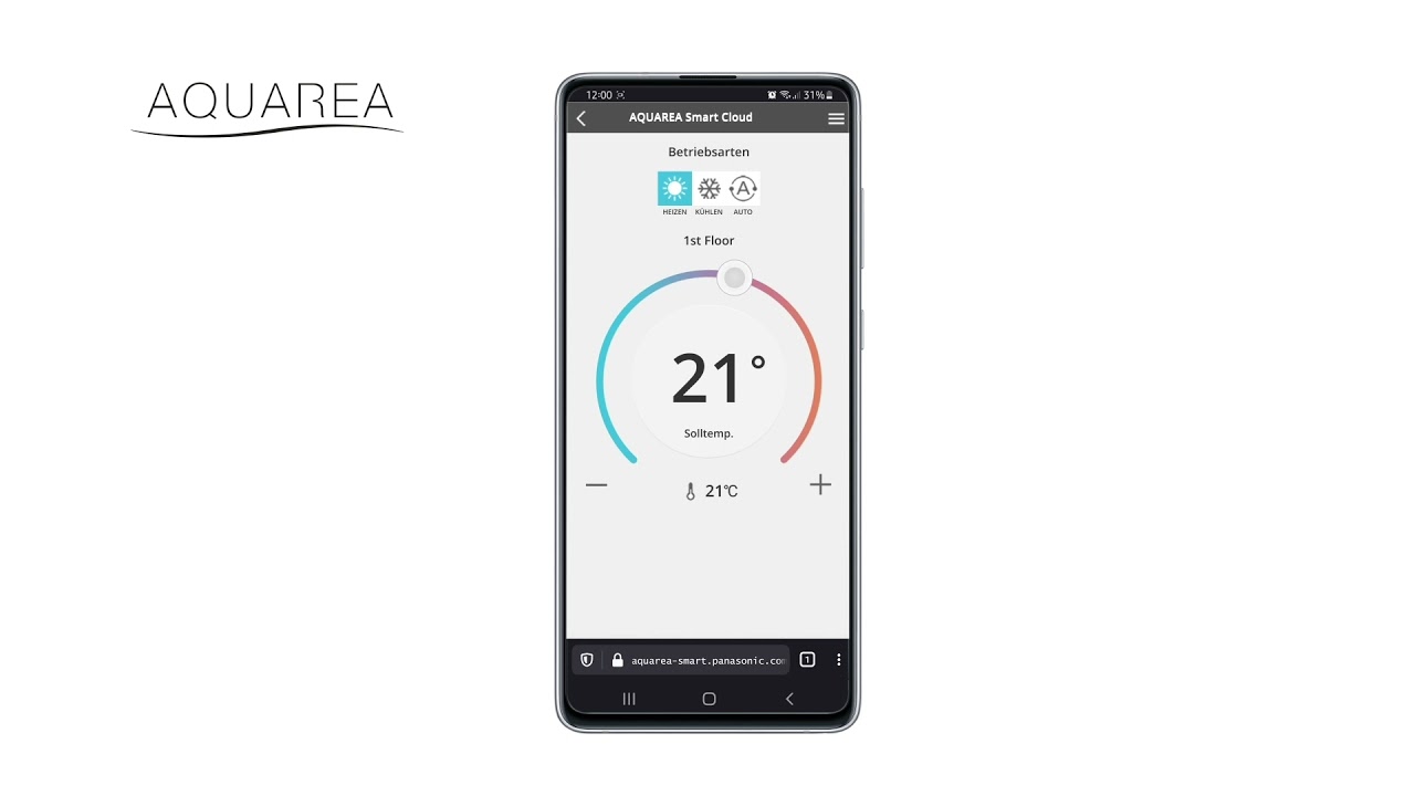 DE – Verwendung der Aquarea Smart Cloud