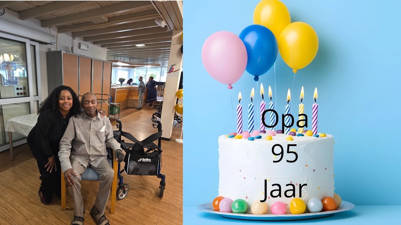 Kijk mee met ons gezellige familiefeest! Opa Nel 95 jaar 🎉