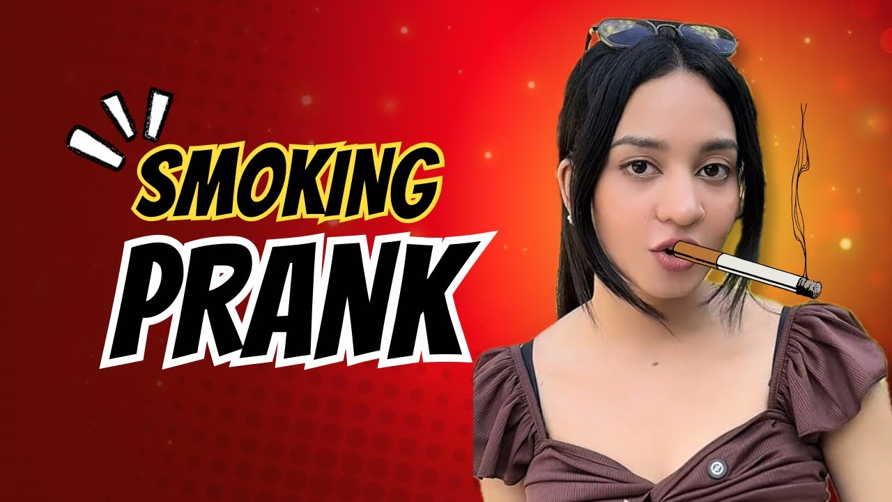 Smoking prank on Charu & Tanya || 