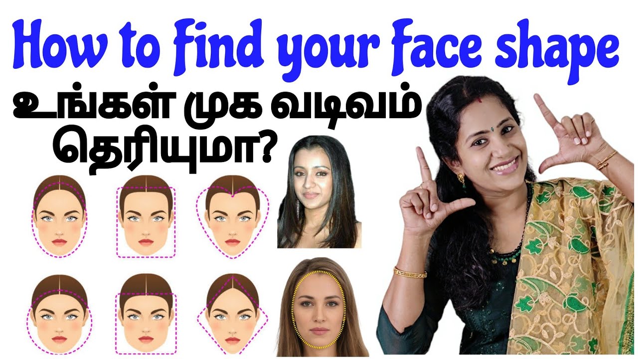 How to find Face Shape in tamil😊| நீங்க எந்த Face shape தெரியுமா?? PART-1     #tips #womensfashion