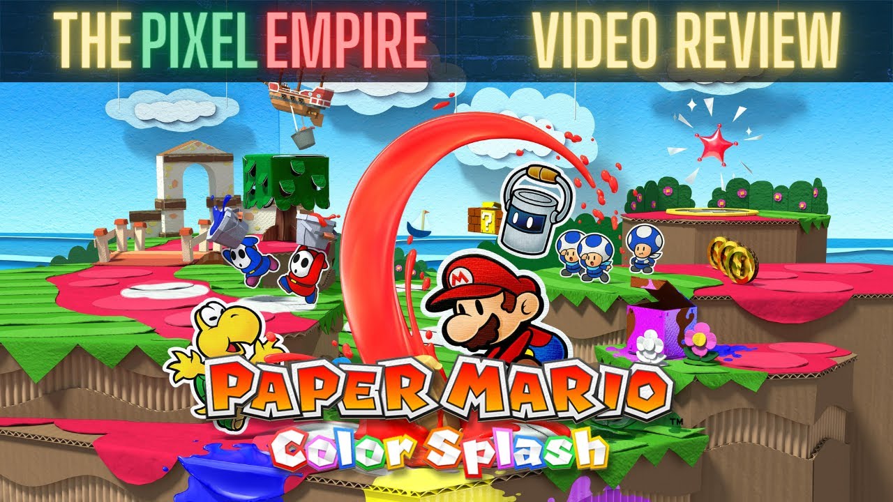 Paper Mario: Color Splash (Wii U) - Review