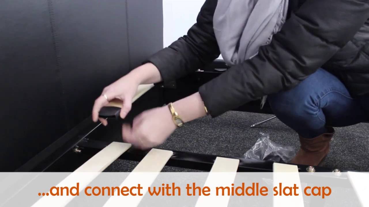 Gas Lift Bed Frame Assembly Tutorial
