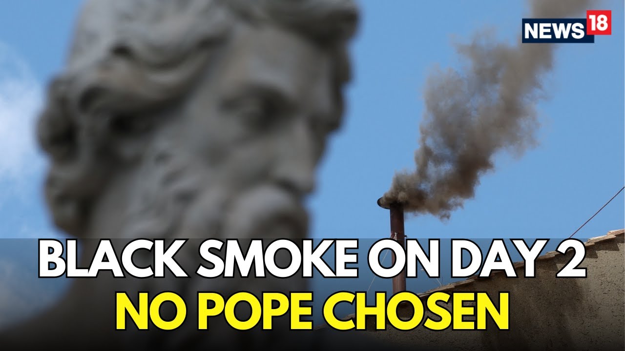 Conclave Day 2 LIVE: Cardinals Vote For New Pope | Black Smoke Billows On Day 2 | White Smoke | N18G