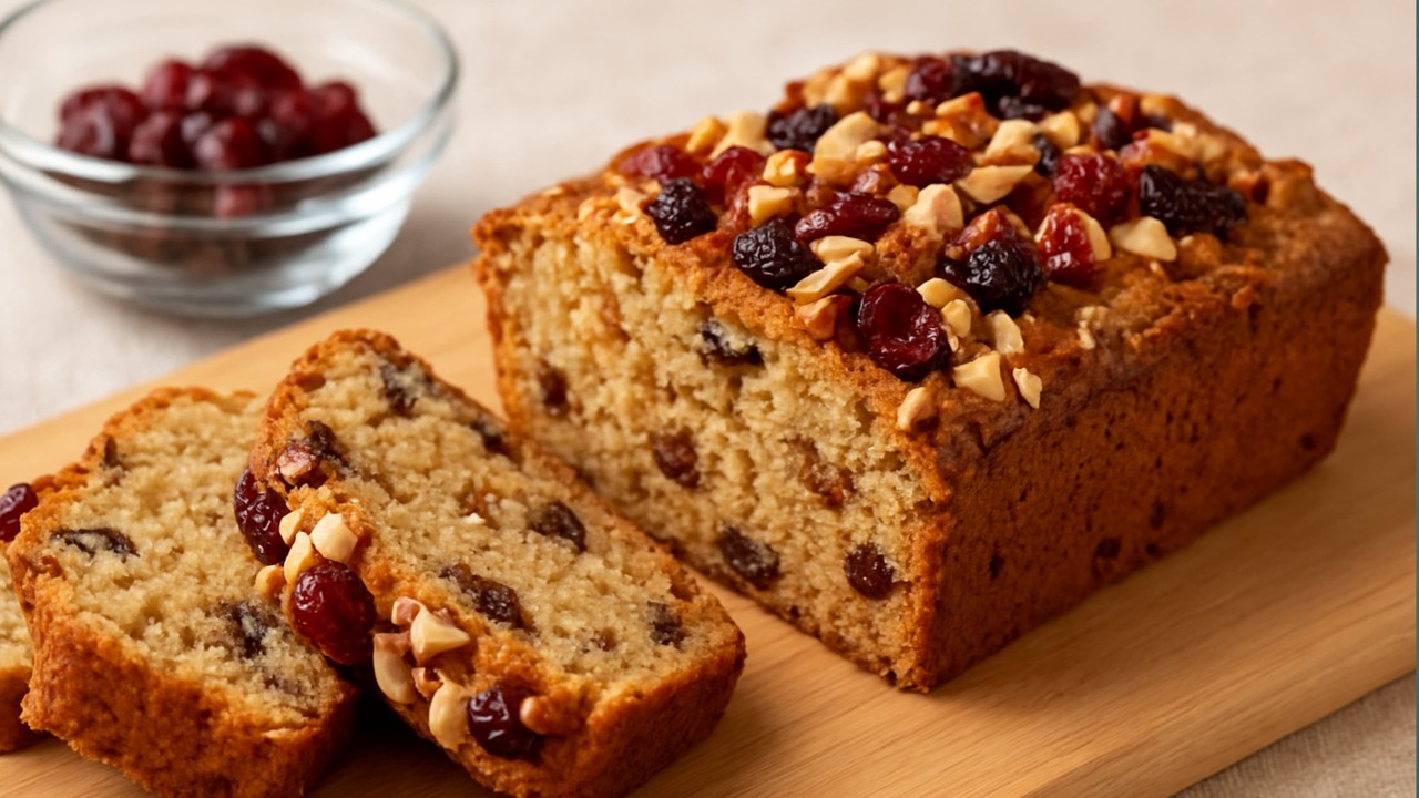 Soft & Healthy Oat Fruit Cake🍎🍊🍰 (No Sugar) | Easy Healthy Plates