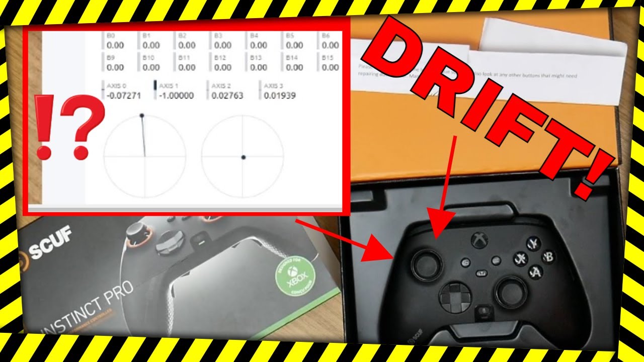SCUF INSTINCT PRO ⚠ Ремонт джойстика ⚠