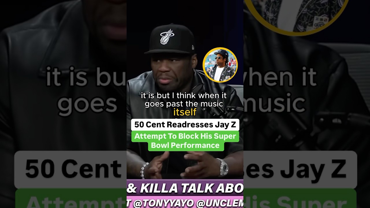 50 Cent снова ответил на попытку Jay-Z помешать ему на Суперкубке