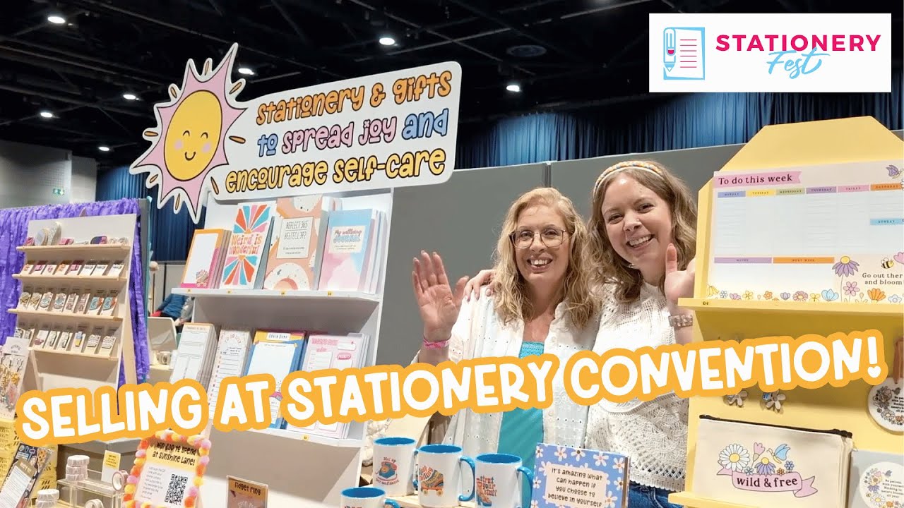 Selling at a Stationery Convention! The road to StationeryFest 2024 & my experience at the event