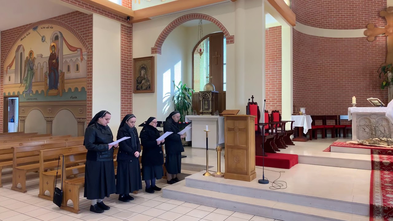 Préparation à la messe dominicale selon le rite chaldéen