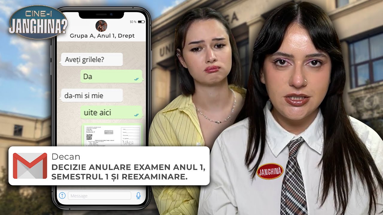 EXMATRICULAȚI DE LA DREPT w/@denielenaa  | CINE-I JANGHINA