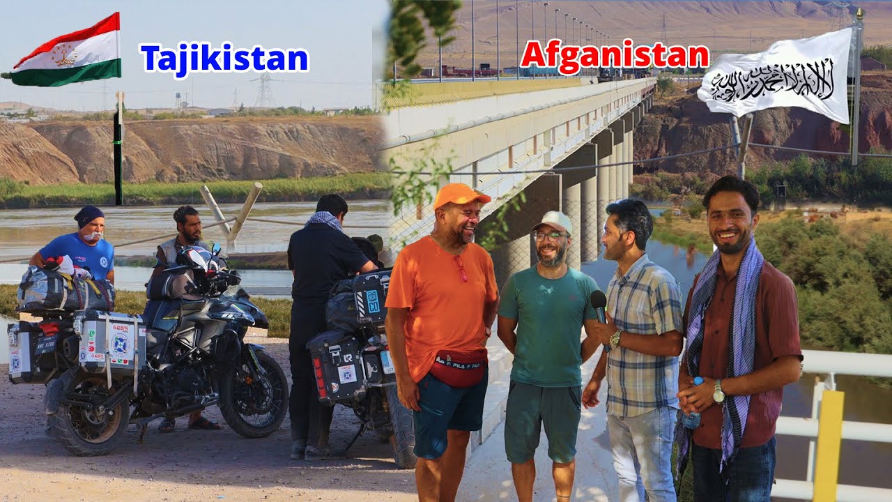 Kabul- tajikistan, shir khan border/ شیرخان بندر، مرز تاجکستان و افغانستان، گزارش توحید ، توریست ها
